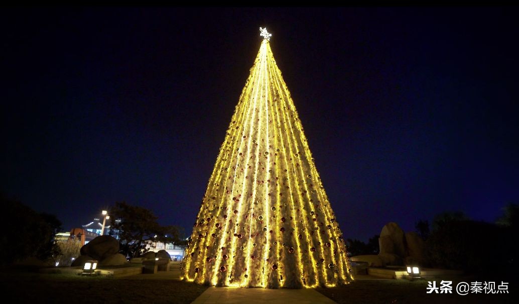 西安圣诞好看又好吃的餐厅,西安圣诞美陈