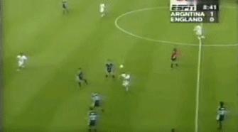98世界杯英格兰对阿根廷任意球,1986年世界杯阿根廷大战英格兰
