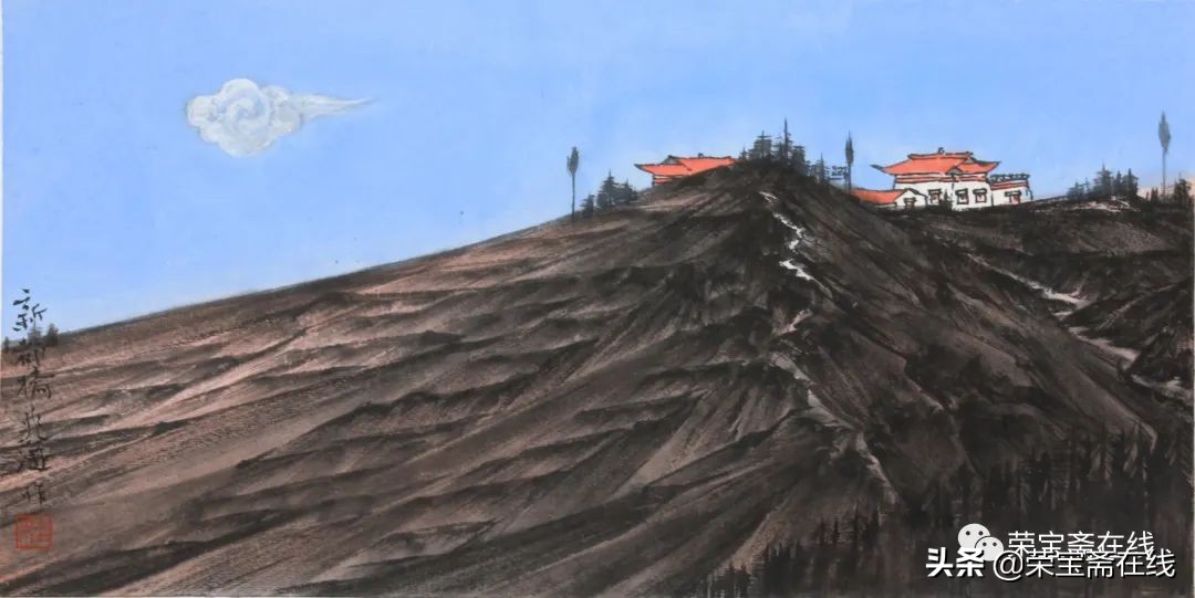 静、净、敬、境｜桂兆海绘画札记