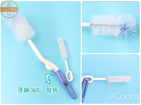 奶瓶清洗有大讲究！GET起贝亲奶瓶刷评测