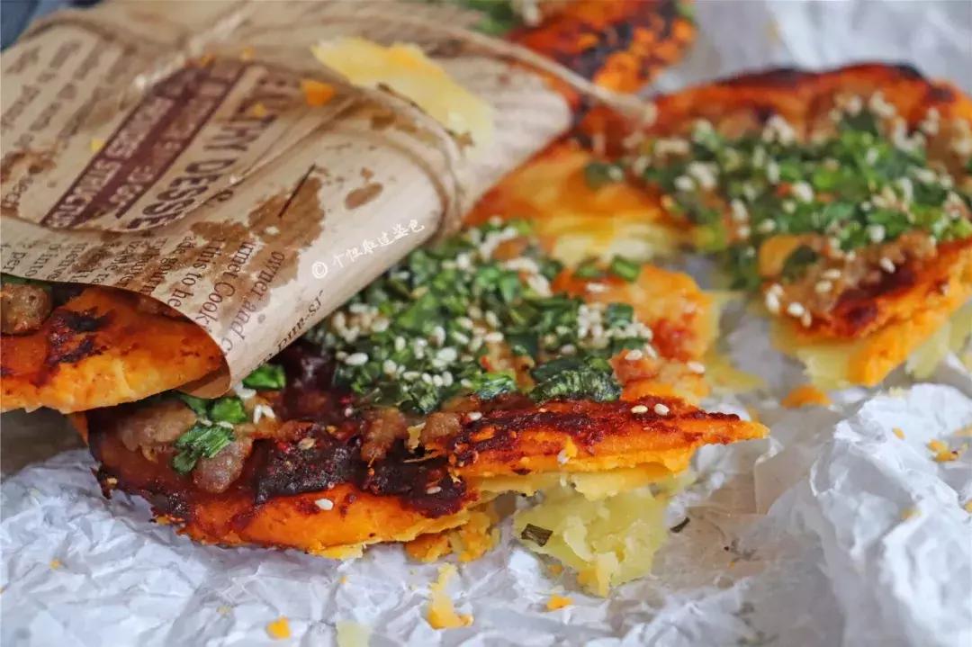 中国披萨饼的做法,中国式披萨武大郎烧饼