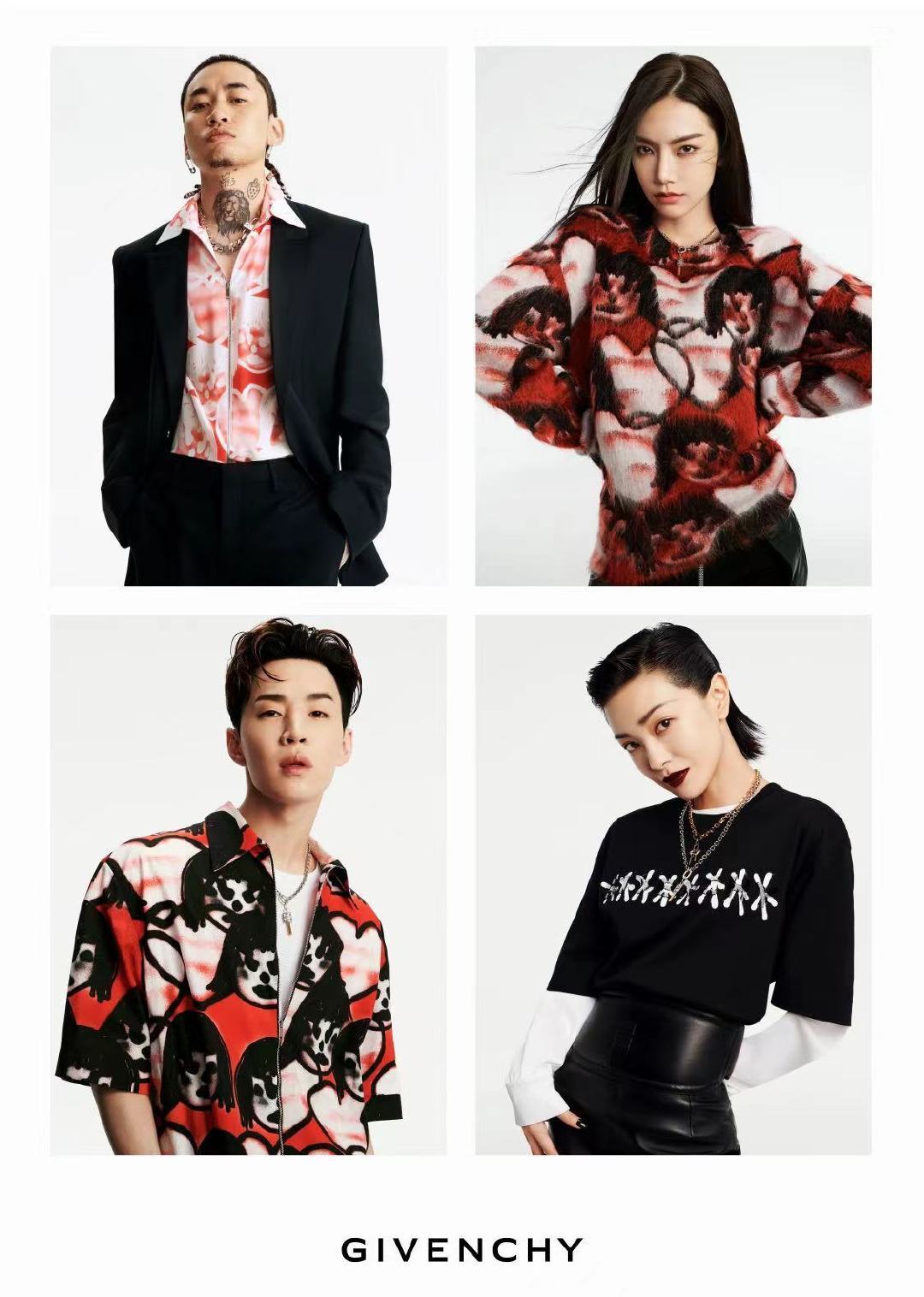 givenchy纪梵希范丞丞,givenchy代言人虞书欣