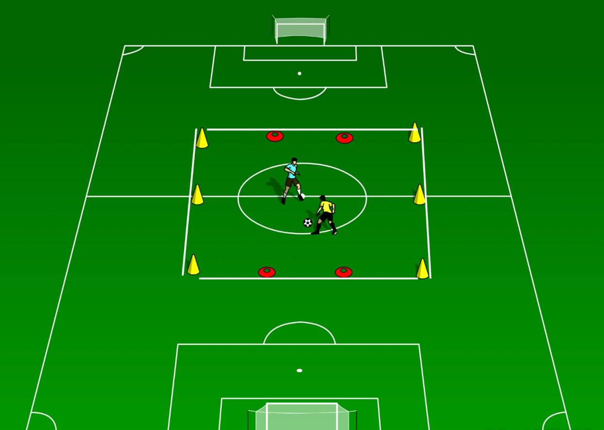 足球带球训练方法教案,足球青训提高带球能力的技能训练