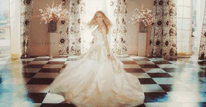 昆凌结婚穿的婚纱真的好大气,唐嫣昆凌婚纱