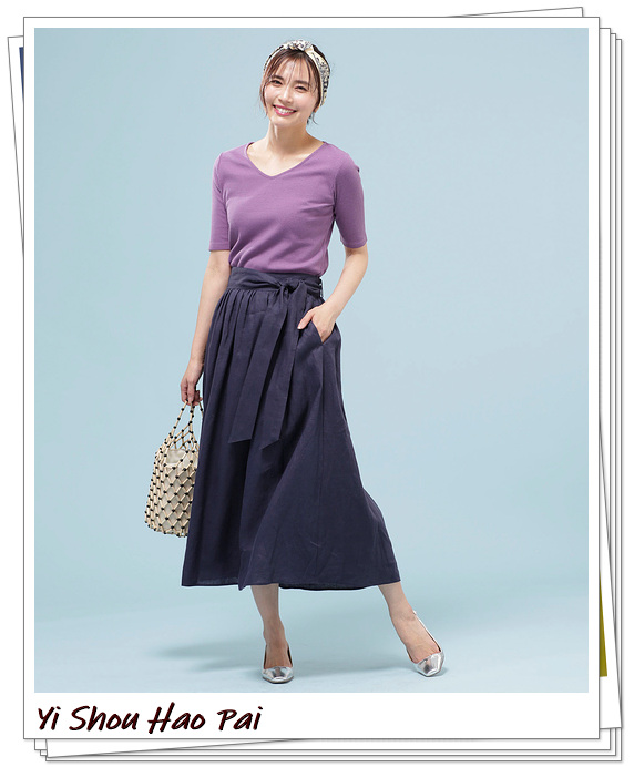 亚麻垂感半身裙,洋气半身裙白色亚麻材质