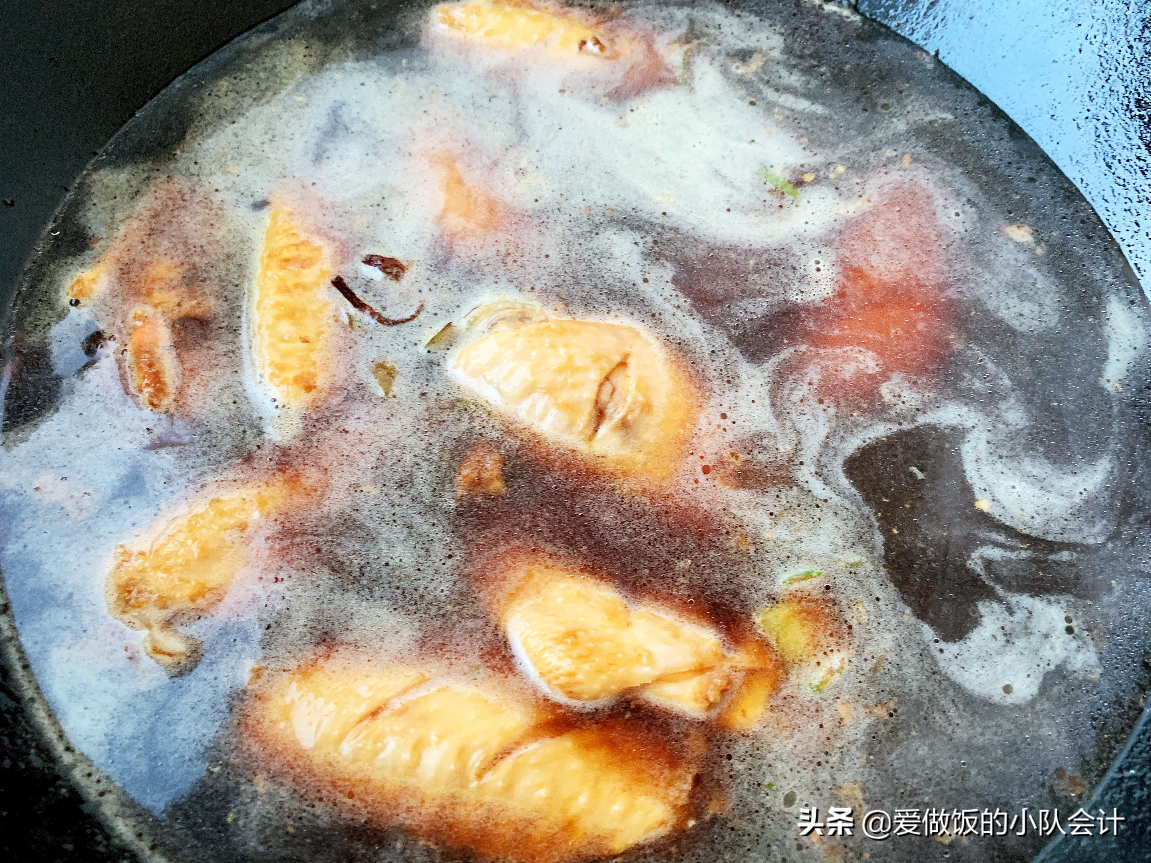 红烧鸡翅炒的太辣了怎么补救,红烧鸡翅糖放多了发苦怎么办