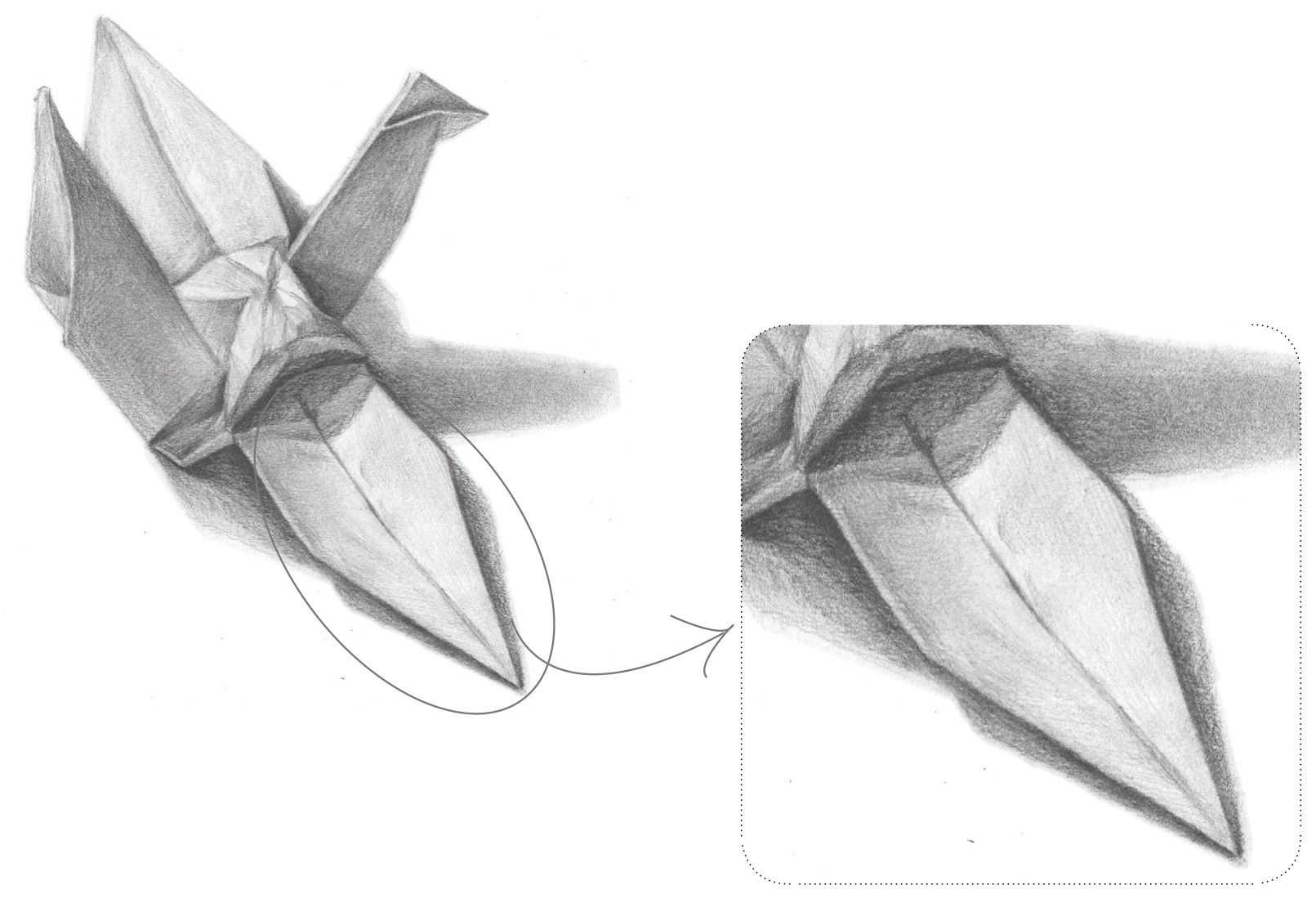 怎样画纸鹤简单又好看,纸鹤画法教程视频