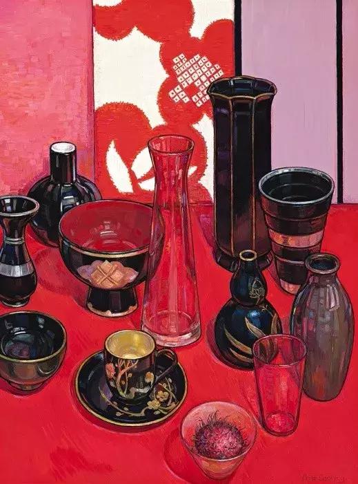 她72岁，画了50多年的画，花儿在她笔下都有了个性