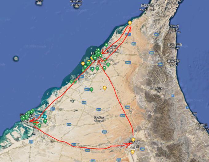 到阿联酋旅行自由行行程,中国到迪拜和埃及旅游攻略路线