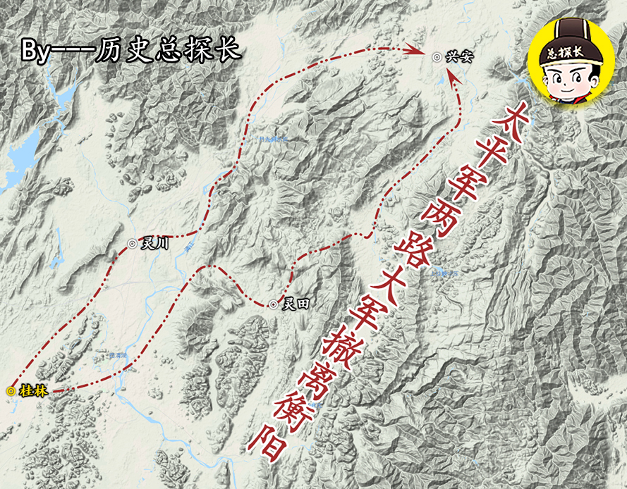 太平军撤离永安,太平军永安突围之战