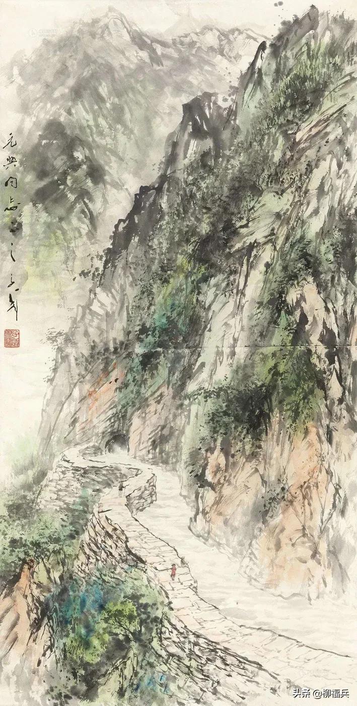 人工天河红旗渠全景图,人工天河红旗渠现场