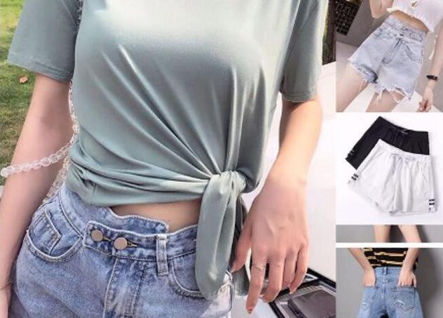 ins韩国温柔穿搭博主t恤,ins简单韩系穿搭