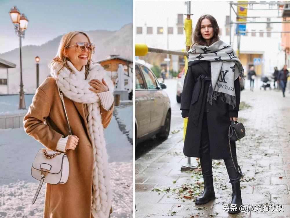 男女围巾冬,冬季围巾的各种围法男