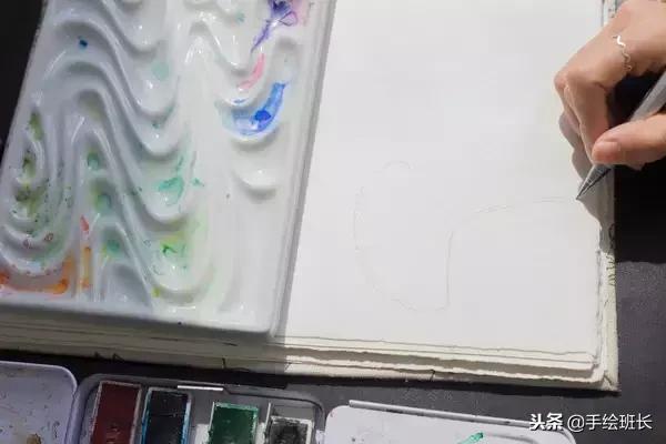 固体水彩颜料新手入门教程,水彩插画新手入门教程