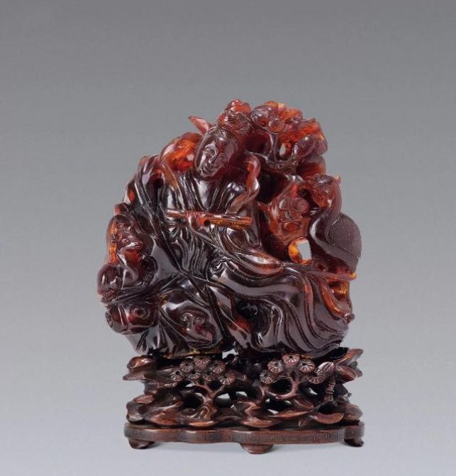 清代琥珀拍卖价格,世界上拍卖价格最高的琥珀