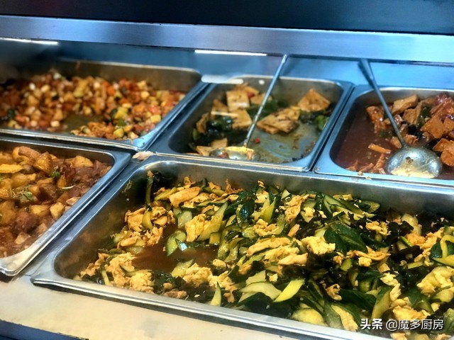 晒一张学校的伙食,晒一晒食堂的伙食