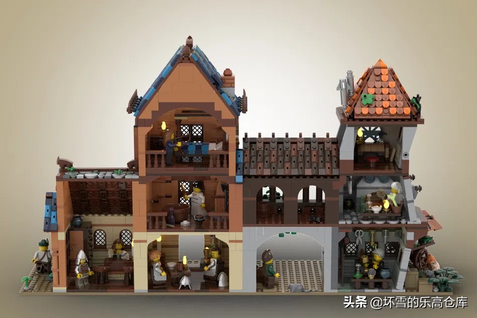 刀剑,还是魔法?欢迎来到乐高的中世纪酒馆