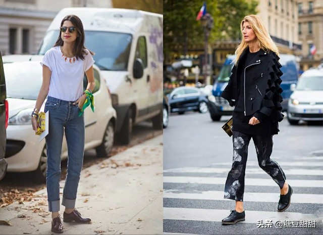 复古布洛克鞋搭配短裤,今年流行什么样的靴子裤