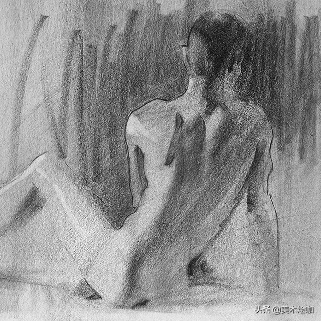 大师的素描线条,大师的素描几何体