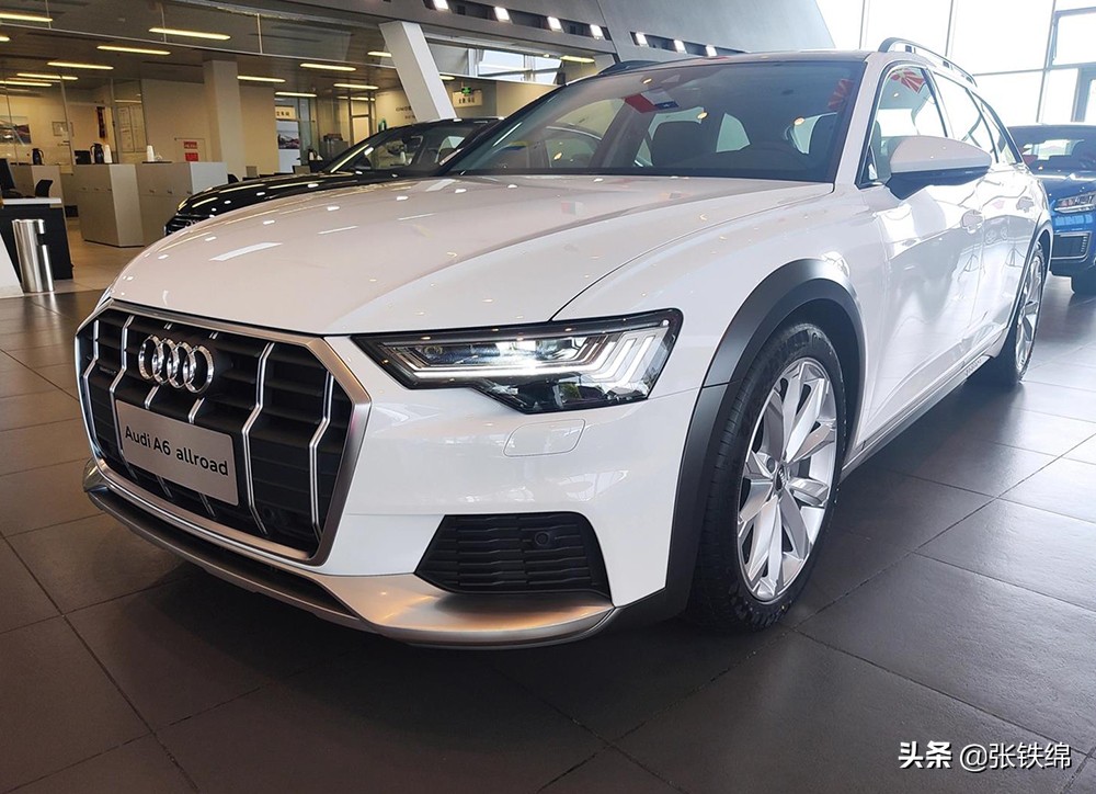 全新一代奥迪a6实拍,大气的外观设计奥迪a6allroad实车