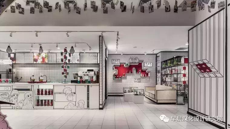 品牌门面店装修工程设计,大型商铺装修设计展示