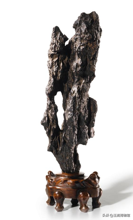 英石扭纹观赏石精品欣赏,观赏石真正的灵璧石精品