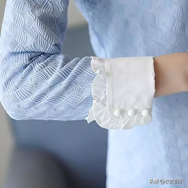 领带衫女款短新款,洋气减龄衬衫领带秋