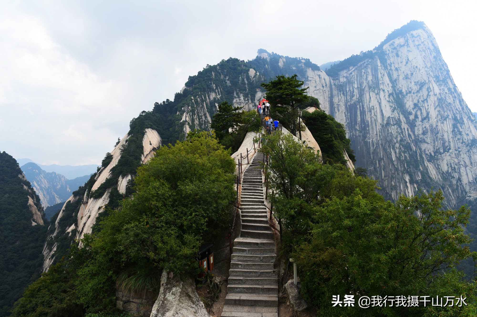 一日行尽情游览拍摄华山—北峰西峰之图文攻略