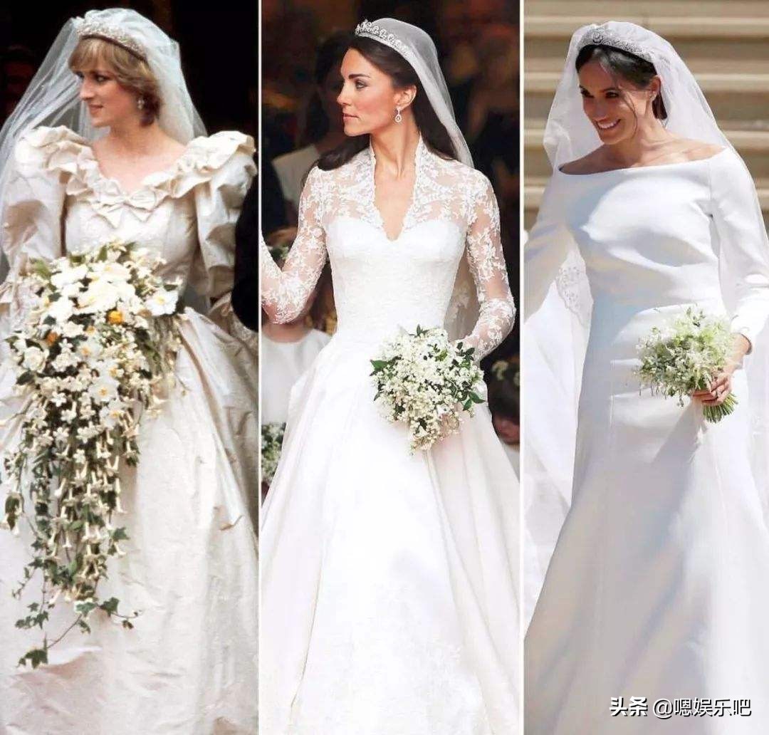 英国王室婚戒一览表,梅根戴的蓝宝石和凯特戴的蓝宝石