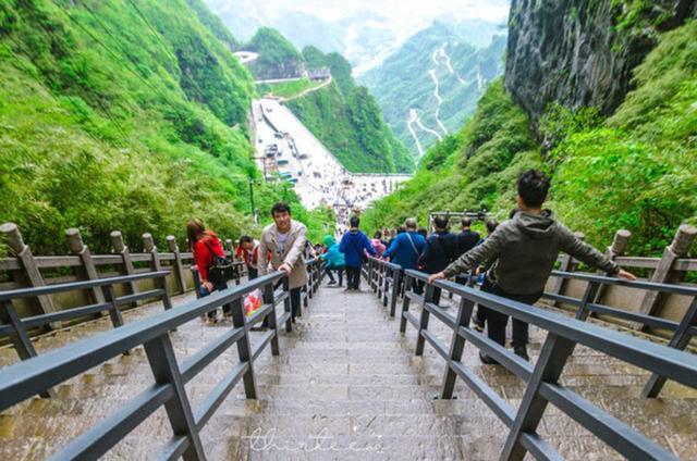 天门山森林公园和张家界森林公园,张家界天门山一日游最佳路线