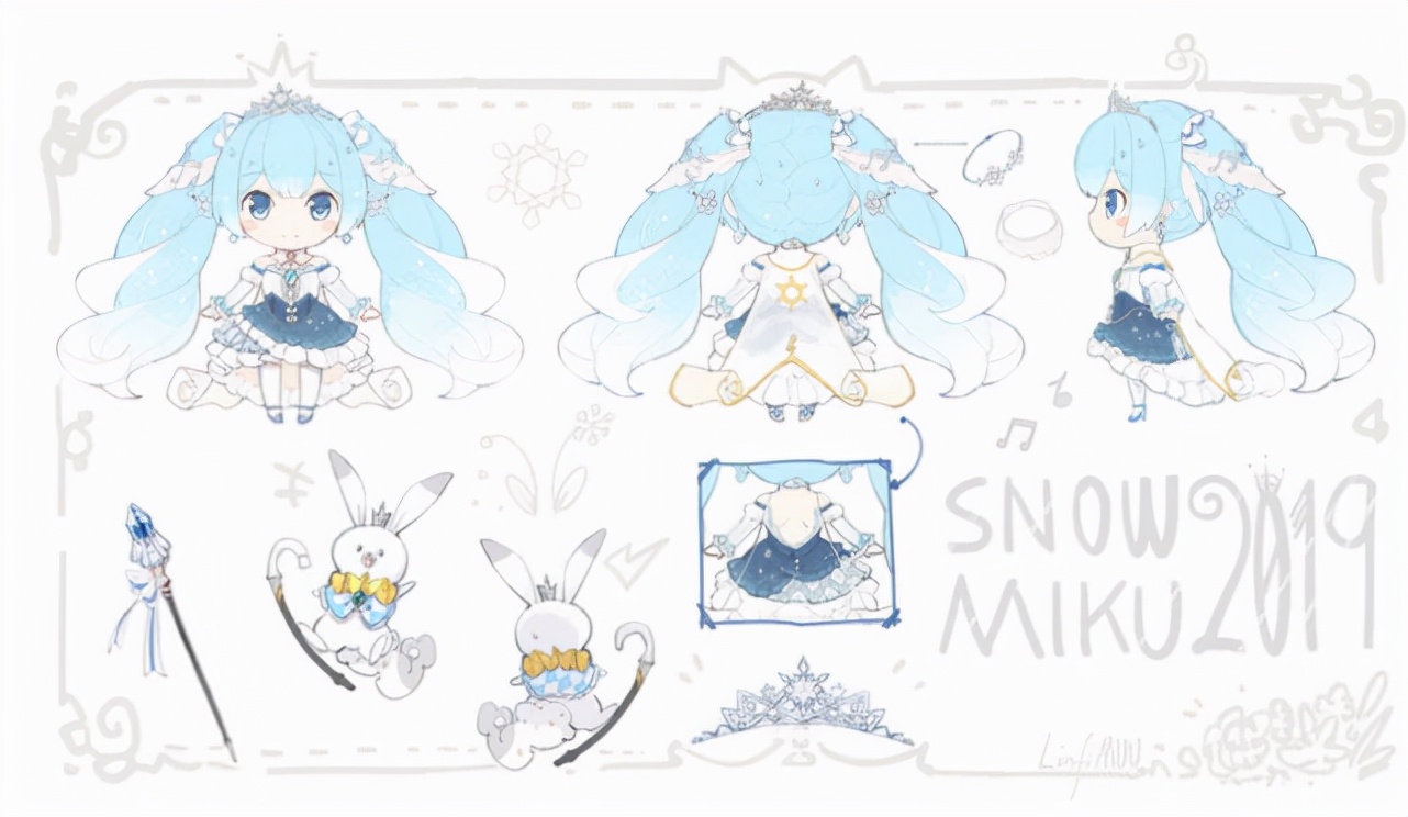 2019年的雪初音,2019雪初音形象