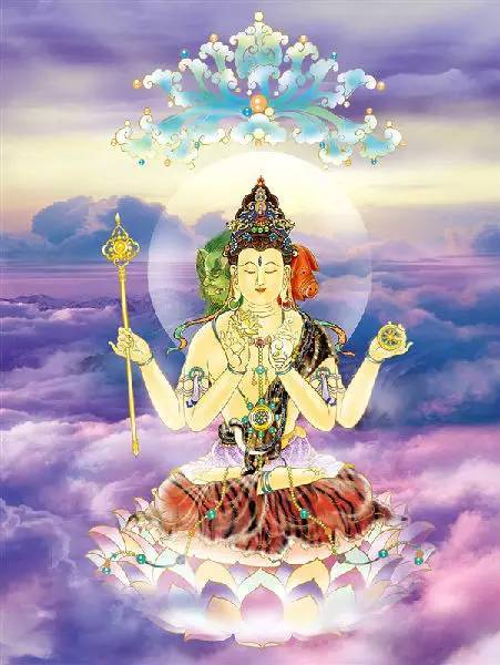 观世音菩萨千种法相,观世音菩萨三十三身相精美大图