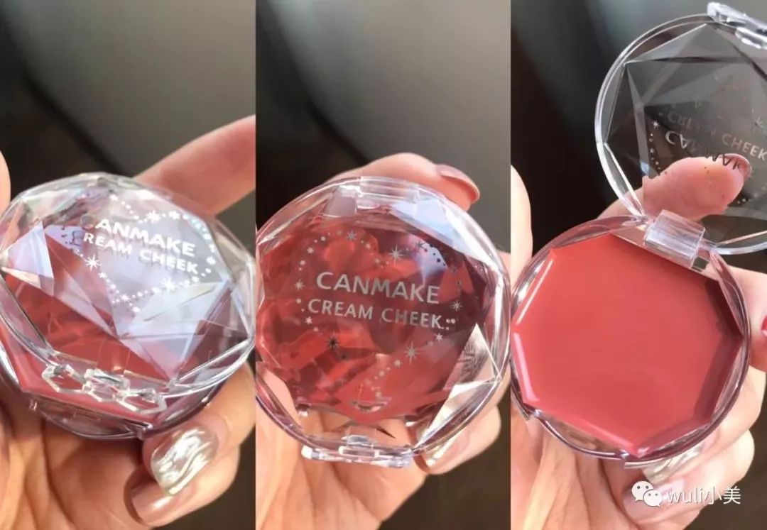 canmake腮红推荐,canmake花瓣腮红和小奥汀芝士腮红