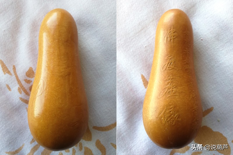 葫芦盘玩半年不变色,葫芦盘品玩