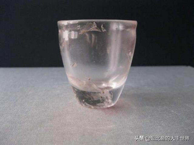 杭州博物馆战国水晶杯是玻璃吗,浙江博物馆战国水晶杯