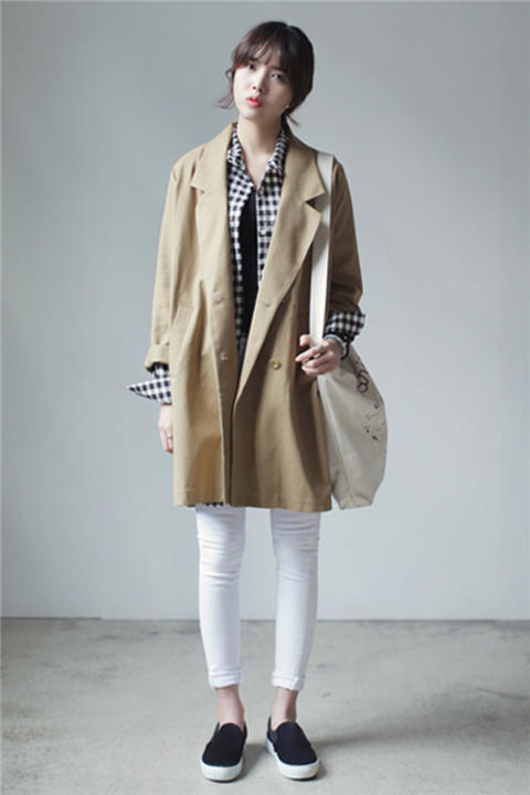 韩系穿搭温柔风穿搭,简约气质的韩系风格日常实用穿搭