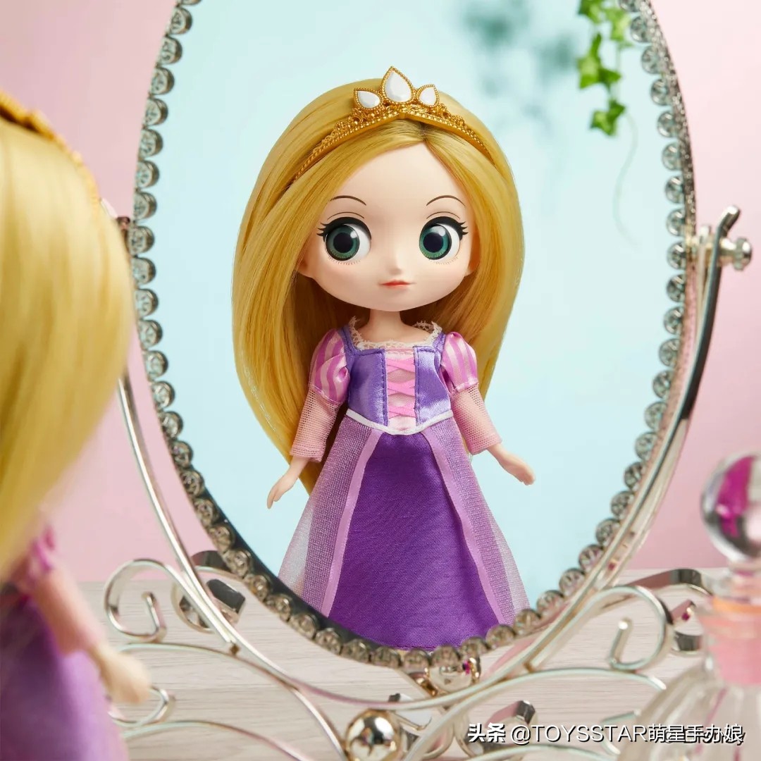 上海迪士尼乐佩公主玩偶,迪士尼长发公主乐佩
