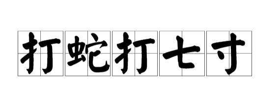 打蛇为什么要七寸，把头打烂没毒牙，还不够安全吗？