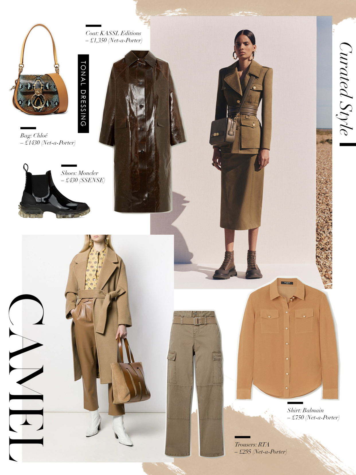 春季驼色系穿搭,驼色穿搭秋冬高级感