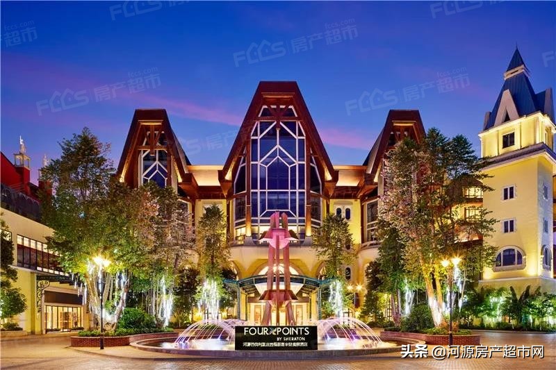 河源晚上的巴伐利亚庄园,河源巴伐利亚庄园位置在哪里啊