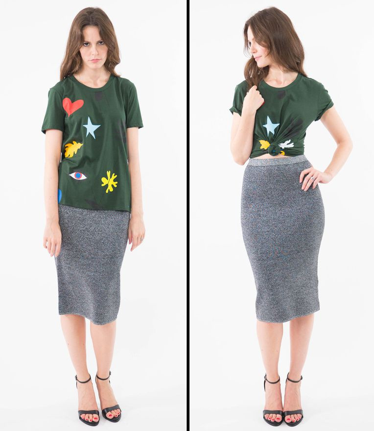 衣服过长侧边如何打结才好看,衣服不合身怎么打结好看