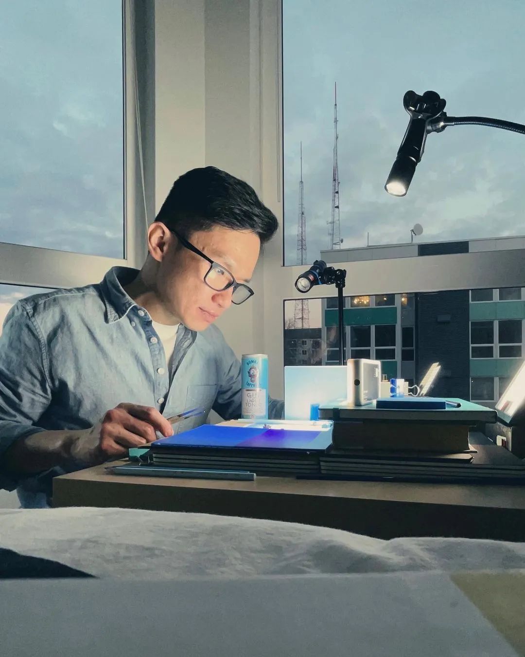 迷你版办公桌,森系书桌迷你世界