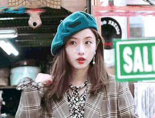 小个子戴贝雷帽显高,贝雷帽显脸小百搭小头围