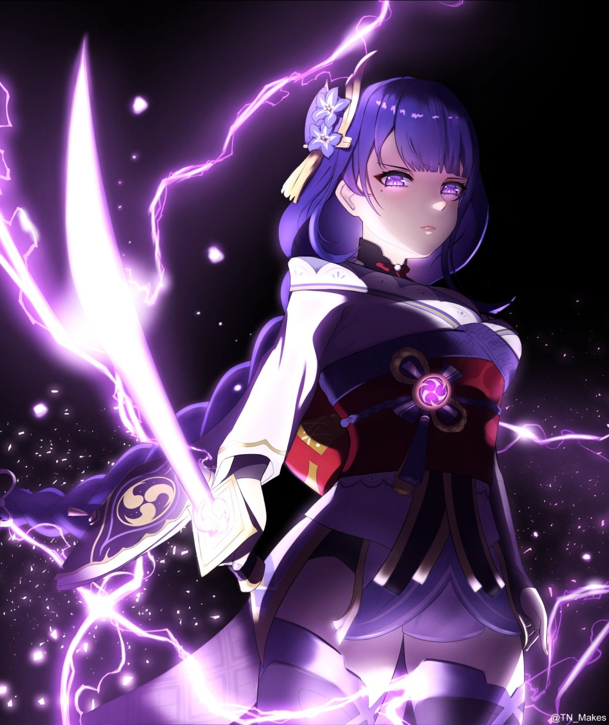 原神雷神如今的强度,原神真正的雷神大招