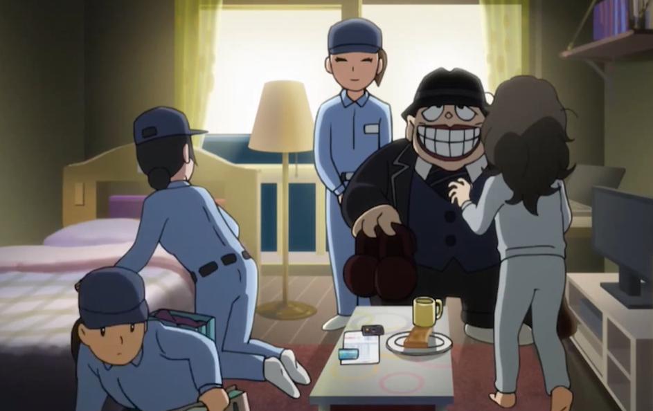 笑面推销员女生,笑面推销员大胖女孩