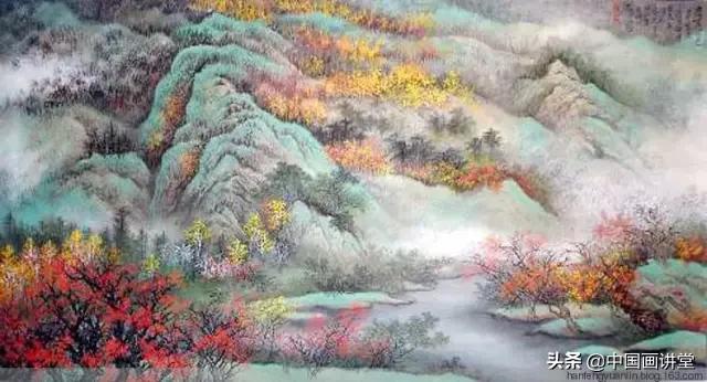 张利国画山水画欣赏,张富君山水画新作品图片