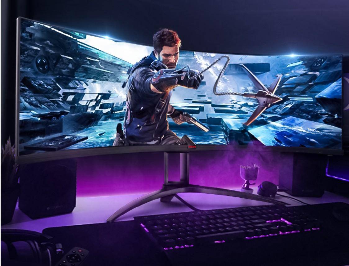 入门的曲面带鱼屏显示器推荐,40寸曲面屏显示器和带鱼屏