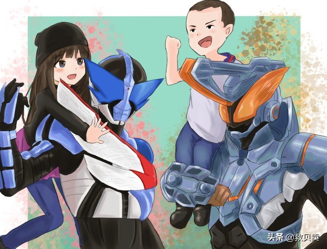 假面骑士刃姐混合双打,假面骑士刃姐和战兔结婚