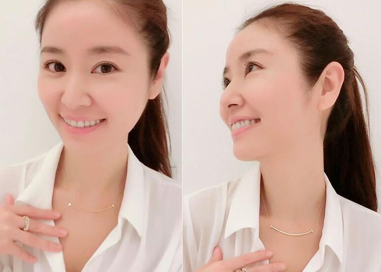 tiffanyelsaperetti系列项链,tiffany新版满钻微笑项链