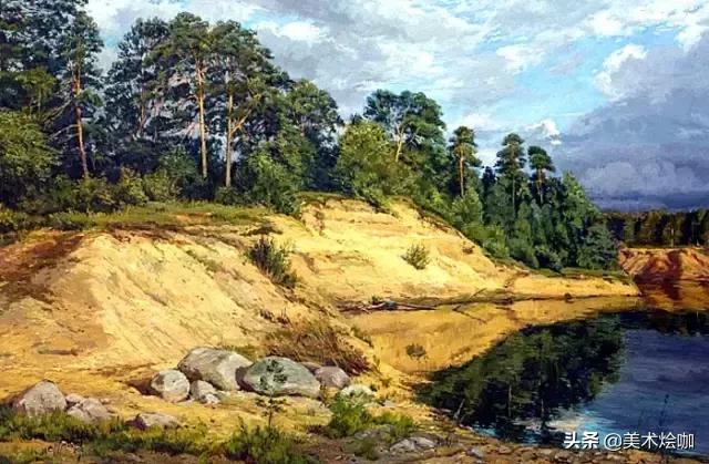 最美的俄罗斯风景油画作品欣赏,俄罗斯绝美风景油画作品